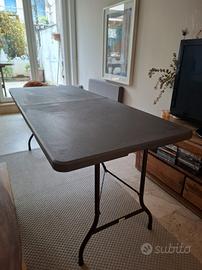 tavolo pieghevole da giardino