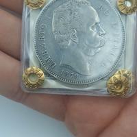 5 lire 1878 Umberto I 
