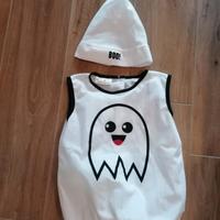 costume halloween fantasma 2-4 anni