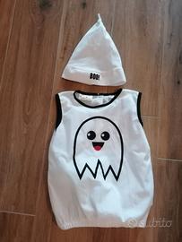 costume halloween fantasma 2-4 anni