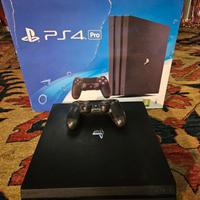 PS4 PRO - 1TB -fw.11.00 + CONTROLLER + Scatola