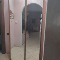 Specchiera con armadio a due ante