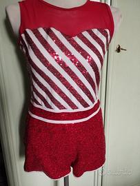 Body tuta tg S/M danza pattinaggio
