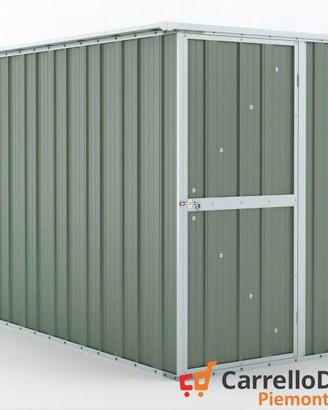 deposito attrezzi box giardino 175x307 verde