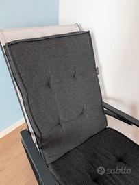 Sedia a dondolo marca Bizzotto