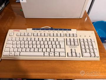 Tastiera e mouse compaq anni 99/2000 vintage