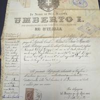 Passaporto italiano 1897