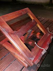 Leggio girevole e inclinabile