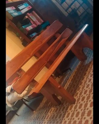Panchina Legno spesso 
