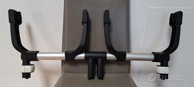 Adattatore twin donkey bugaboo per seggiolini auto