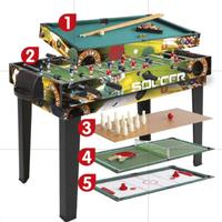 tavolo multigioco 5 in 1