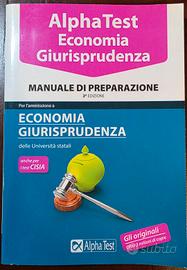 Alpha Test
Economia Giurisprudenza