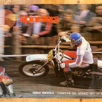 HEIKKI MIKKOLA POSTER ORIGINALE YAMAHA