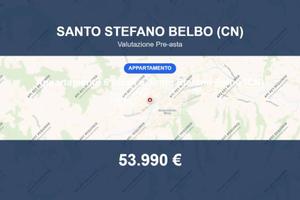 Immobile in asta di 130 m² a Santo Stefano Belbo