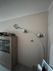 Lampada da terra moderna- 5 luci orientabili