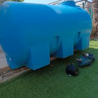 cisterna + pompa+ starter 