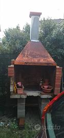 Caminetto barbecue
