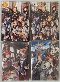 Mushoku Tensei 1 Limited 1-2-3 Light Novel Dokusho