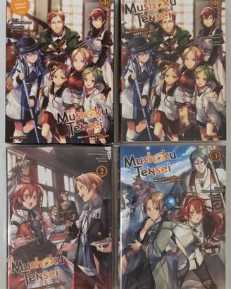 Mushoku Tensei 1 Limited 1-2-3 Light Novel Dokusho