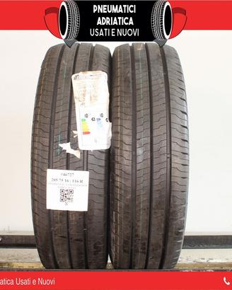 2 Gomme NUOVE 205 75 R 16C Continental SPED GRATI
