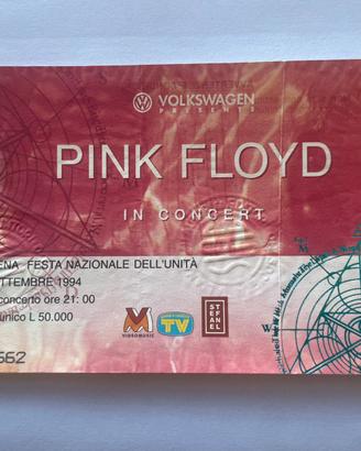 Biglietto Concerto Pink Floyd 1994