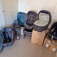 Trilogy Inglesina + Base Isofix + Seggiolino Auto