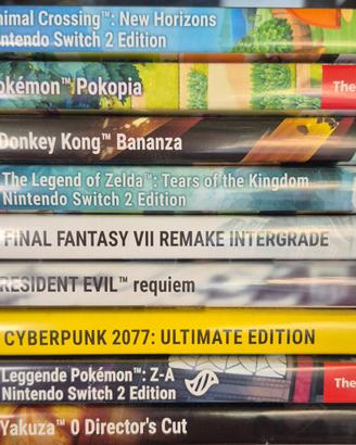 Giochi Switch e Switch 2