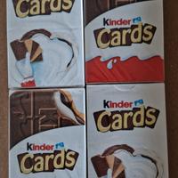 set 4 mazzi carte kinder