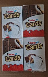 set 4 mazzi carte kinder