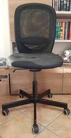 Sedia da ufficio IKEA FLINTAN (nera)