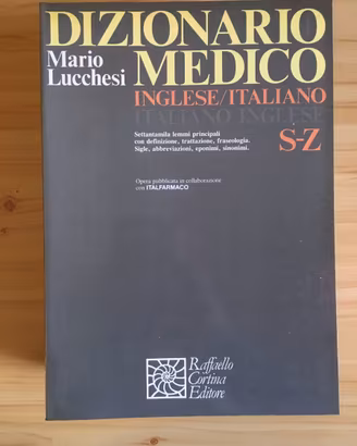 Dizionario Medico Inglese/Italiano – M. Lucchesi