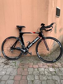 Bici da cronometro,triathlon Cervelo P2 taglia 54