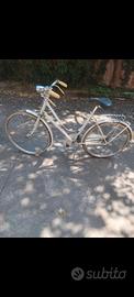 bianchi vintage bici donna pronta all'uso.