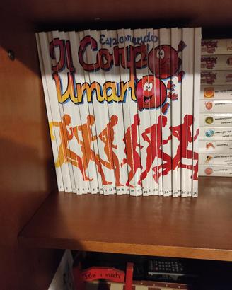 Collezione esplorando il corpo umano, libri e vhs