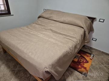 Rete reclinabile e materasso