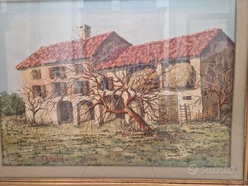 QUADRO OLIO BRUNO BULEGATO