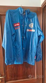 Giacca impermeabile leggera Aprilia Racing Azzurra