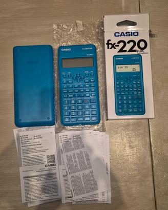 Calcolatrice Scientifica Casio fx-220 PLUS Nuova