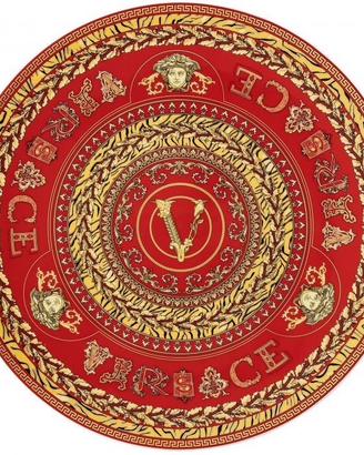 Versace Christmas Plate "Virtus Holiday"