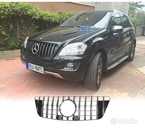 GRIGLIA PER MERCEDES M ML W164 08-11 LOOK AMG NERO
