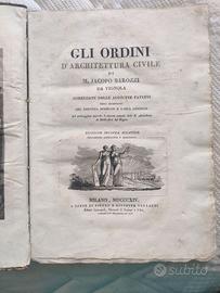 Gli ordini di architettura civile 1814 Milano