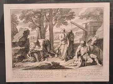 Incisione antica pubblicata a Parigi 1698