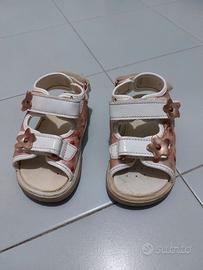 Lotto 2 sandali n.21 bambina