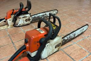 2 STIHL MOTOSEGHE E 1 TAGLIAERBA