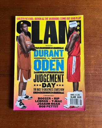 RIVISTA SLAM MAGAZINE NBA #110 AGOSTO 2007 DURANT