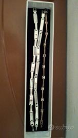 5 bracciali in acciaio uomo