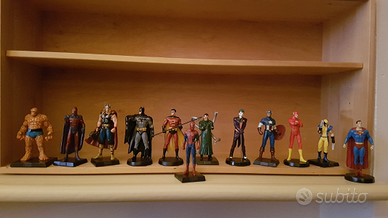 Marvel dc personaggi in piombo batman joker ecc