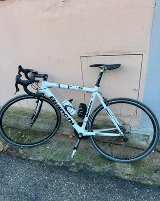 Bici da corsa Bianchi 928 carbon + rullo fit bike