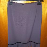 Gonna longuette colore vinaccia