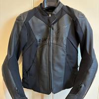 Giacca pelle moto donna Faster V3